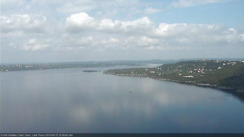 Lake Travis webcam, May 15, 2019 9:40 AM CT