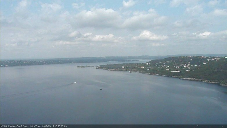 Lake Travis webcam, May 15, 2019 10:00 AM CT