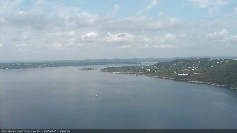Lake Travis webcam, May 15, 2019 10:05 AM CT