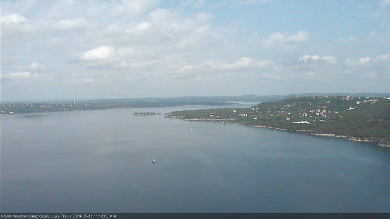 Lake Travis webcam, May 15, 2019 10:15 AM CT