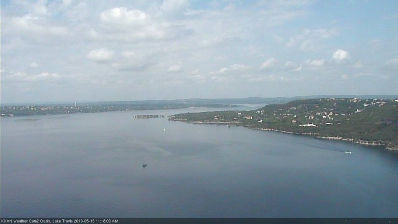 Lake Travis webcam, May 15, 2019 10:20 AM CT