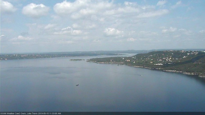 Lake Travis webcam, May 15, 2019 10:35 AM CT