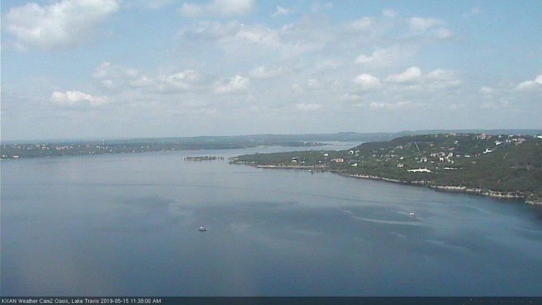 Lake Travis webcam, May 15, 2019 10:40 AM CT