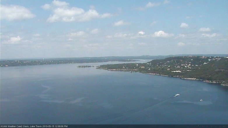 Lake Travis webcam, May 15, 2019 11:10 AM CT