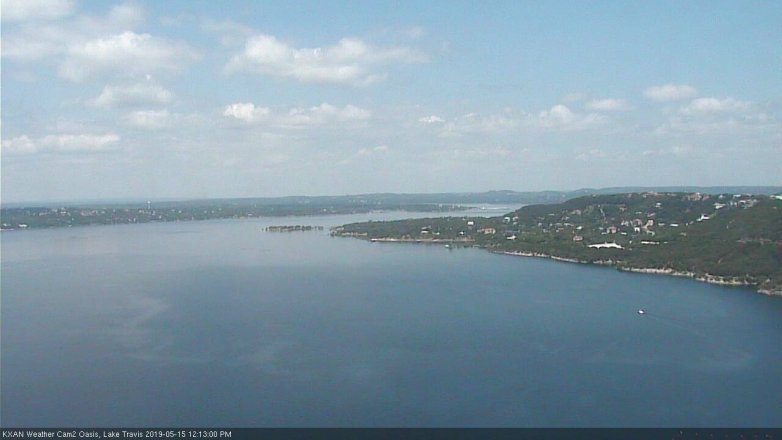 Lake Travis webcam, May 15, 2019 11:15 AM CT