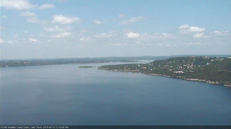Lake Travis webcam, May 15, 2019 11:20 AM CT