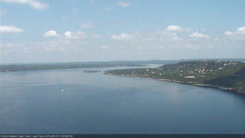 Lake Travis webcam, May 15, 2019 11:35 AM CT