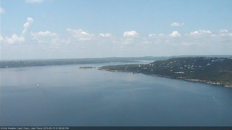 Lake Travis webcam, May 15, 2019 12:10 PM CT