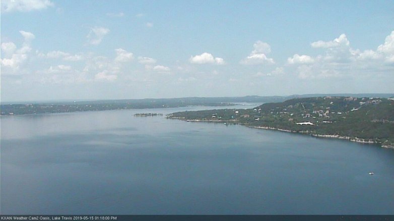 Lake Travis webcam, May 15, 2019 12:20 PM CT
