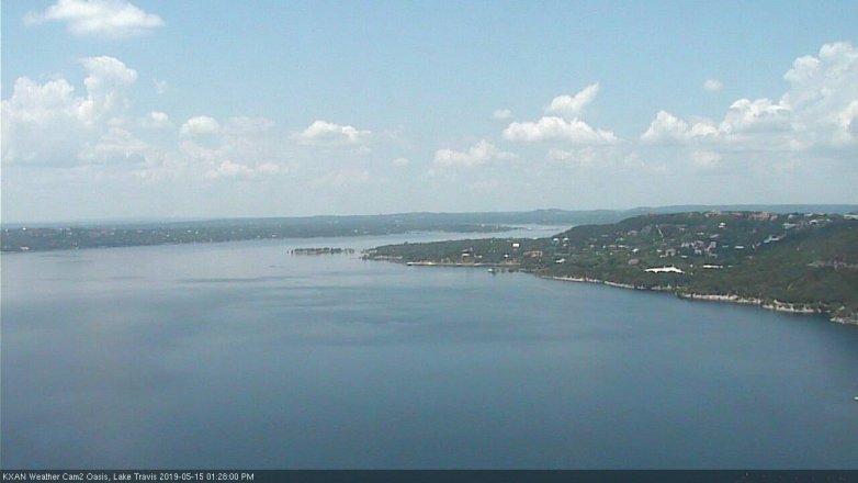 Lake Travis webcam, May 15, 2019 12:30 PM CT