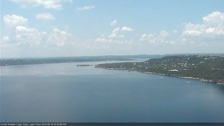 Lake Travis webcam, May 15, 2019 12:45 PM CT