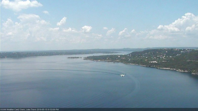 Lake Travis webcam, May 15, 2019 12:55 PM CT