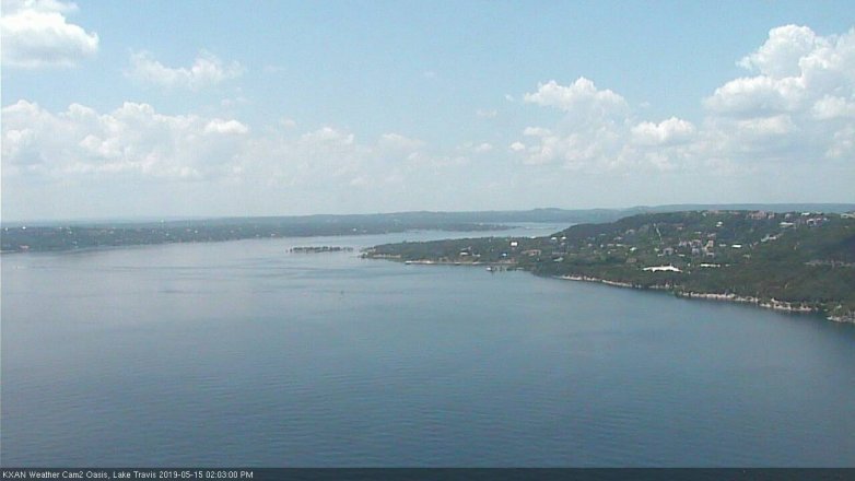 Lake Travis webcam, May 15, 2019 1:05 PM CT