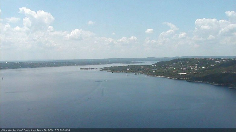 Lake Travis webcam, May 15, 2019 1:25 PM CT