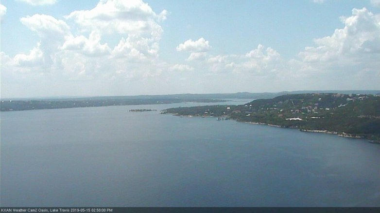 Lake Travis webcam, May 15, 2019 2:00 PM CT
