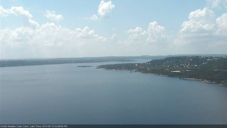 Lake Travis webcam, May 15, 2019 2:10 PM CT
