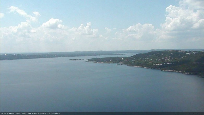Lake Travis webcam, May 15, 2019 2:15 PM CT