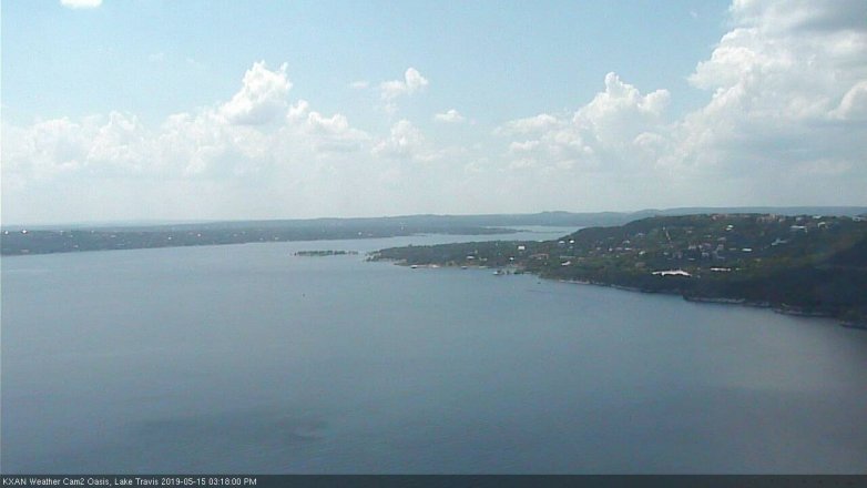 Lake Travis webcam, May 15, 2019 2:20 PM CT