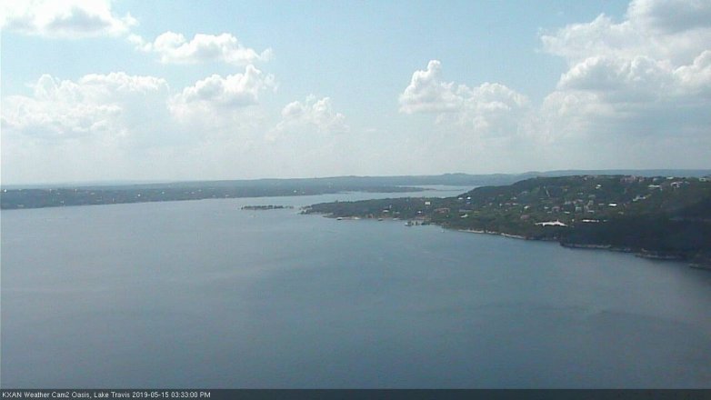 Lake Travis webcam, May 15, 2019 2:35 PM CT