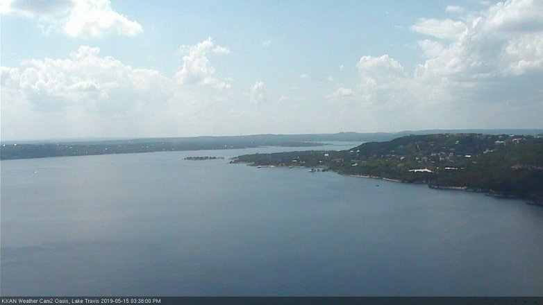 Lake Travis webcam, May 15, 2019 2:40 PM CT