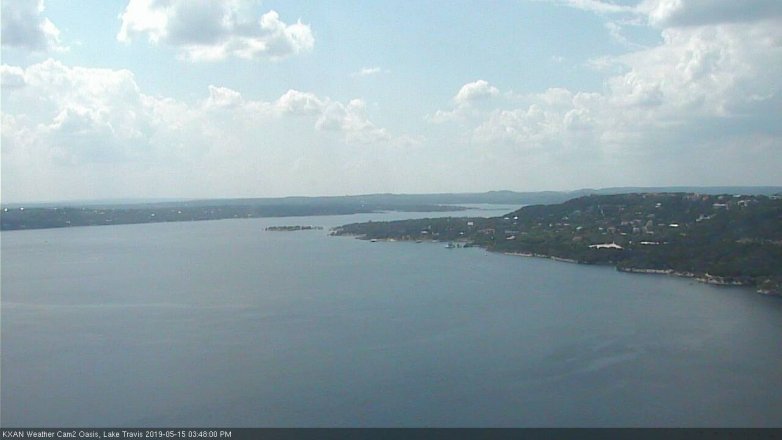 Lake Travis webcam, May 15, 2019 2:50 PM CT