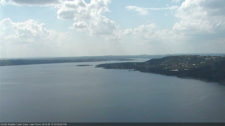 Lake Travis webcam, May 15, 2019 3:00 PM CT