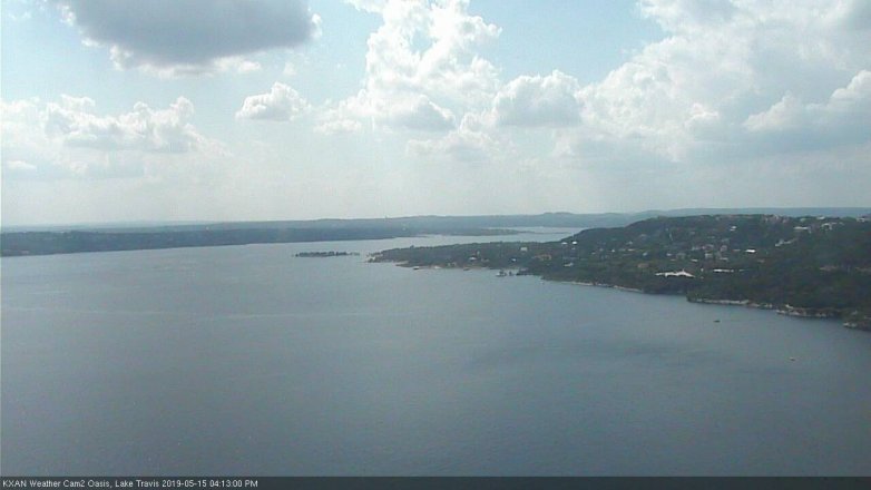 Lake Travis webcam, May 15, 2019 3:15 PM CT