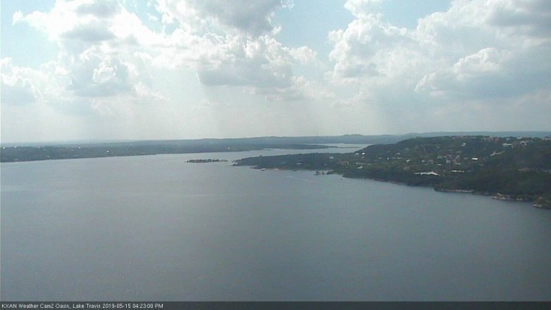 Lake Travis webcam, May 15, 2019 3:25 PM CT