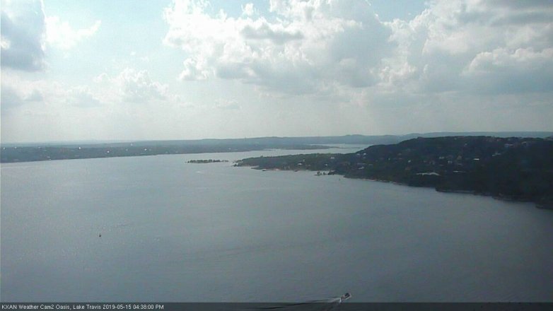Lake Travis webcam, May 15, 2019 3:40 PM CT