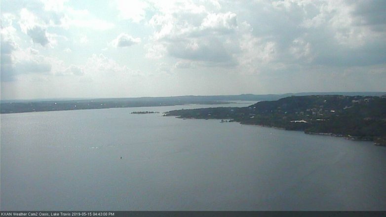 Lake Travis webcam, May 15, 2019 3:45 PM CT