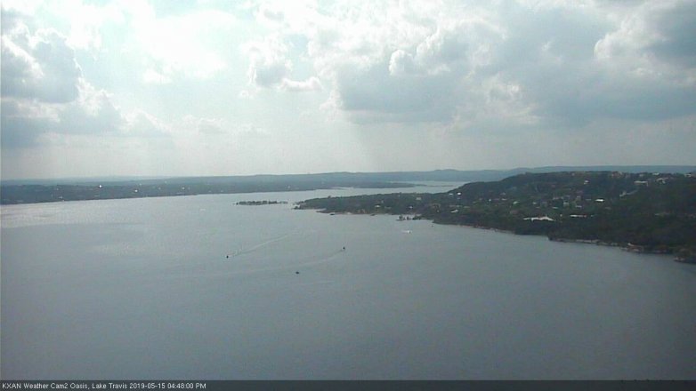 Lake Travis webcam, May 15, 2019 3:50 PM CT