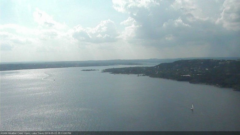 Lake Travis webcam, May 15, 2019 4:15 PM CT