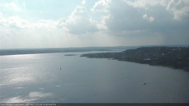 Lake Travis webcam, May 15, 2019 4:20 PM CT