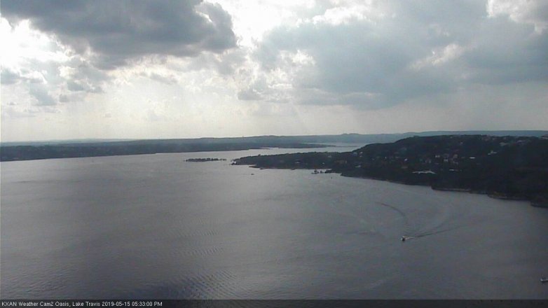 Lake Travis webcam, May 15, 2019 4:35 PM CT