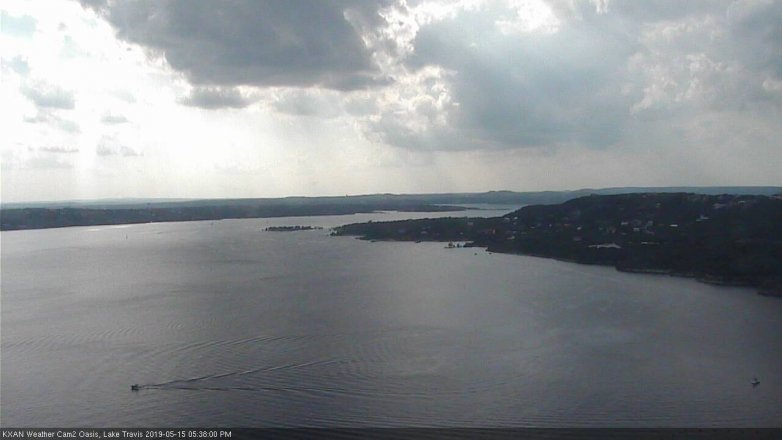 Lake Travis webcam, May 15, 2019 4:40 PM CT