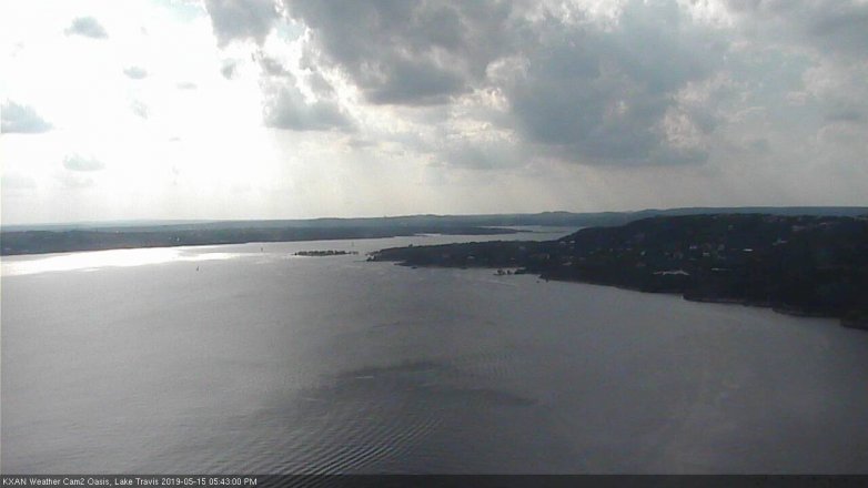 Lake Travis webcam, May 15, 2019 4:45 PM CT