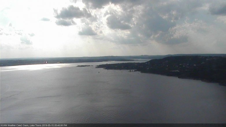 Lake Travis webcam, May 15, 2019 4:50 PM CT