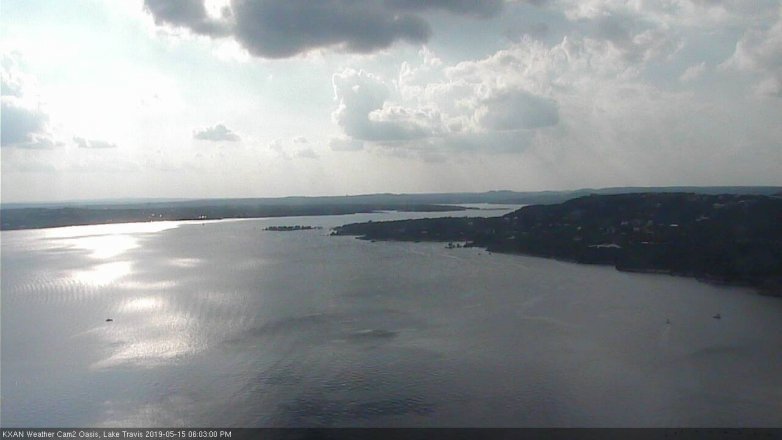 Lake Travis webcam, May 15, 2019 5:05 PM CT