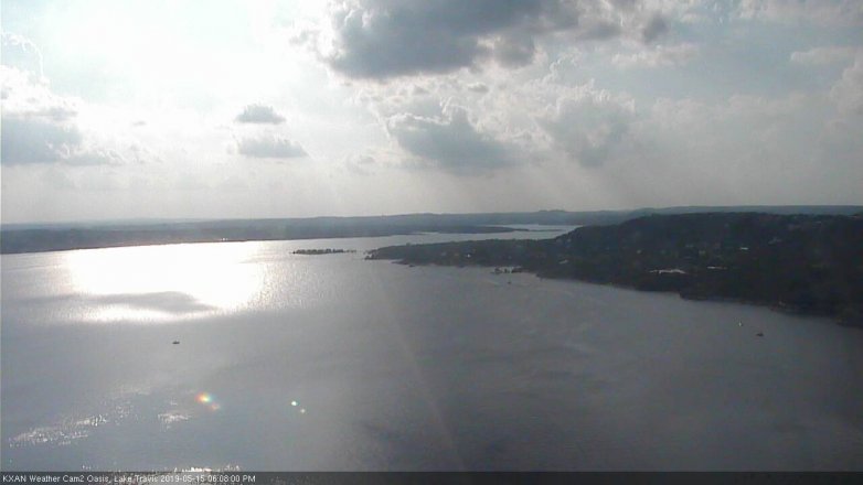 Lake Travis webcam, May 15, 2019 5:10 PM CT