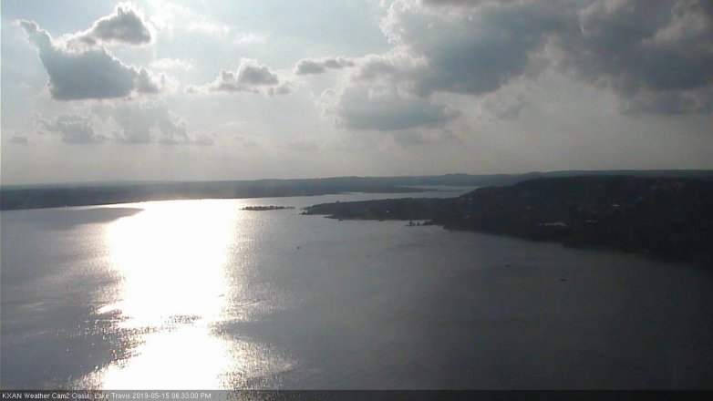 Lake Travis webcam, May 15, 2019 5:35 PM CT