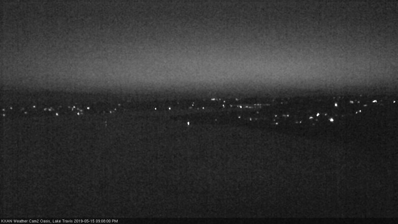 Lake Travis webcam, May 15, 2019 8:10 PM CT