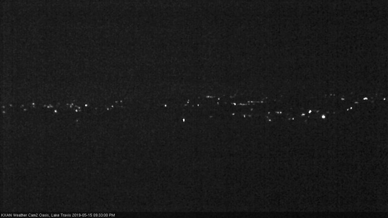 Lake Travis webcam, May 15, 2019 8:35 PM CT