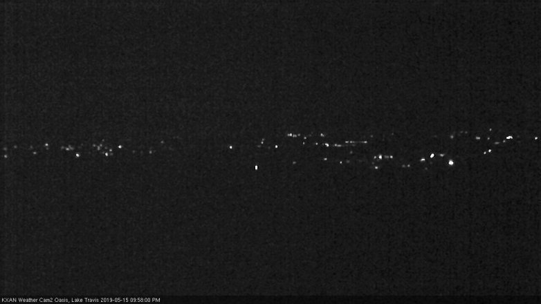 Lake Travis webcam, May 15, 2019 9:00 PM CT