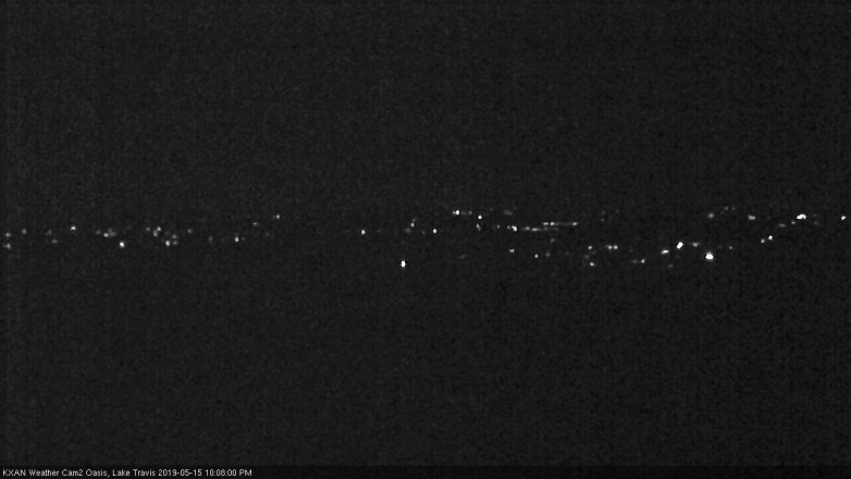 Lake Travis webcam, May 15, 2019 9:10 PM CT