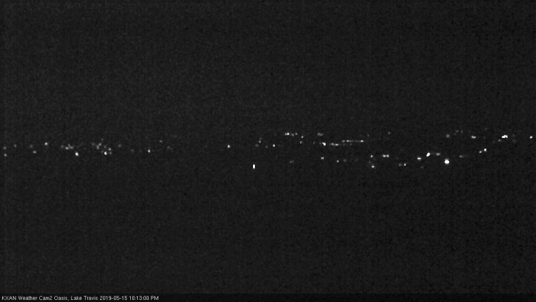 Lake Travis webcam, May 15, 2019 9:15 PM CT