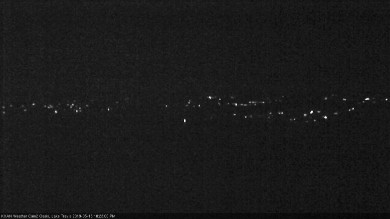 Lake Travis webcam, May 15, 2019 9:25 PM CT
