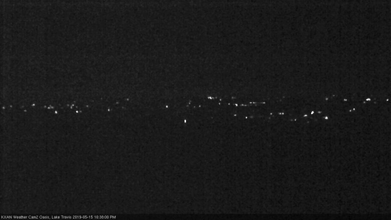 Lake Travis webcam, May 15, 2019 9:40 PM CT