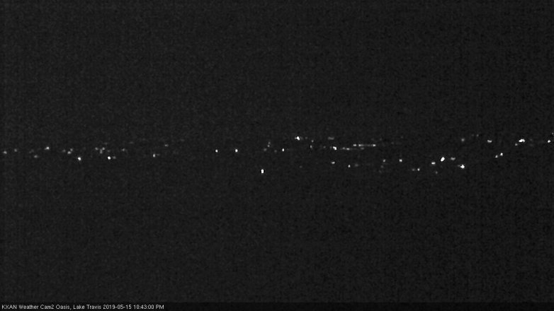 Lake Travis webcam, May 15, 2019 9:45 PM CT