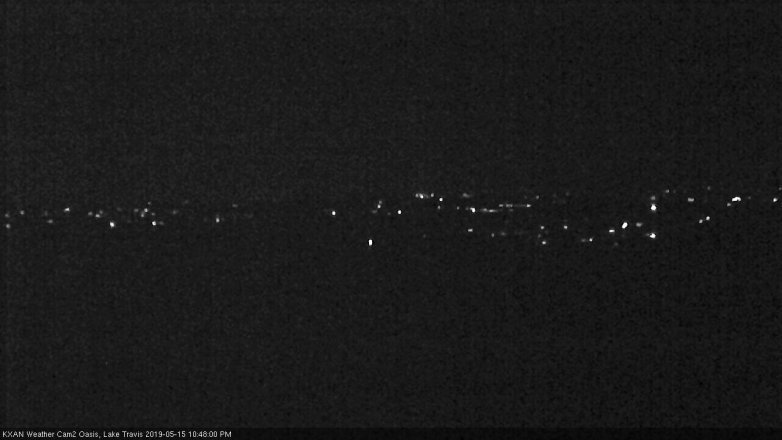 Lake Travis webcam, May 15, 2019 9:50 PM CT
