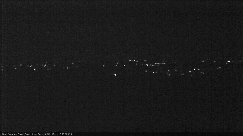 Lake Travis webcam, May 15, 2019 9:55 PM CT